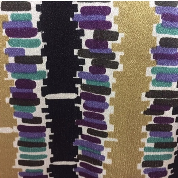 Trina Turk Jewel Tone Metallic Silk Dress 2 - Picture 3 of 12